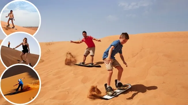 Dubai Sandboarding Adventure Safari