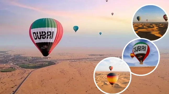 Sunrise Hot Air Balloon Safari Dubai AED 700